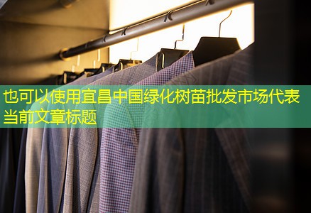 宜昌中国绿化树苗批发市场 宜昌中国绿化树苗批发市场